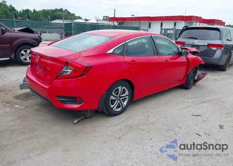 2016 Honda Civic Lx z USA, uszkodzony, nr VIN 2HGFC2F59GH575382